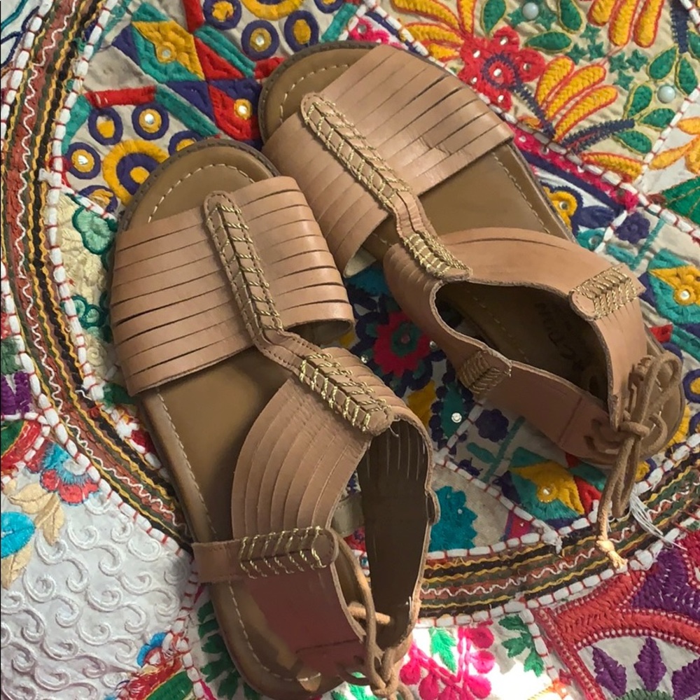 Leather Gladiator sandals